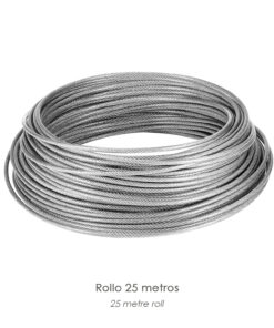 Cable Galvanizado   5 mm. (Rollo 25 Metros) No Elevacion