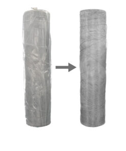 Tela Mosquitera Fibra Vidrio Gris 18x16/150 cm. Rollo 50 metros.