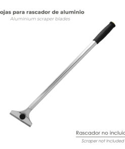 Hoja Recambio Rascador Mango Metalico 10 Cm (Estuche De 10 Piezas)