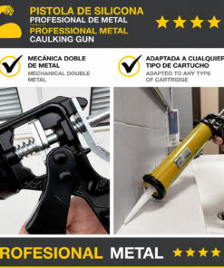 Pistola Silicona Profesional Extrafuerte