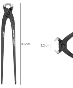 Tenazas Rusas Plus DIN/ISO 9242 Negra   12