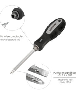 Destornillador Intercambiable 6x150 mm.