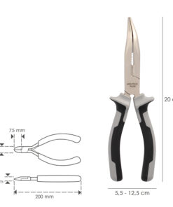 Alicates Boca Curva Larga