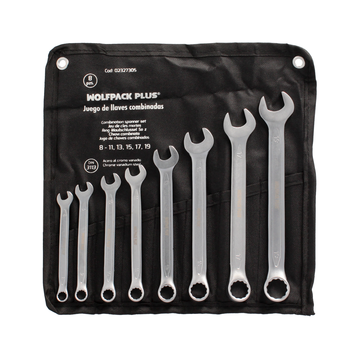 Juego Llaves Torx L 9 Piezas Inviolable WOLFPACK LINEA PROFESIONAL