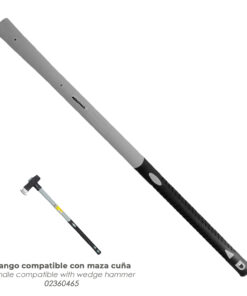 Mango De Fibra Vidrio Para Mazas Con Agujero 53x33 mm. 90 cm. Longitud. Oval Conico