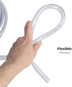 Manguera Transparente Nivel 14x18 mm. Rollo 50 metros