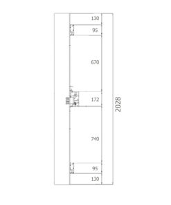 Cerradura Yale Seguridad 8922-fa/ylhs-6/80 Cerradero Corto.