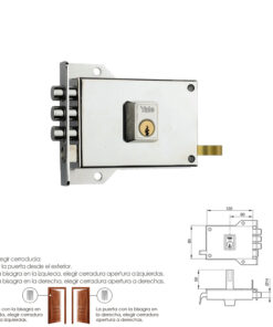 Cerradura Yale    7-HN Izquierda