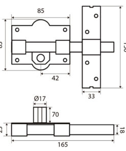 Cerrojo Fac 301-l/ 80-n      Bombillo 70