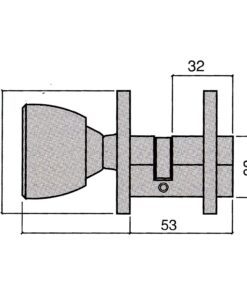 Cilindro Ucem 5000-p La    53  Con Pomo