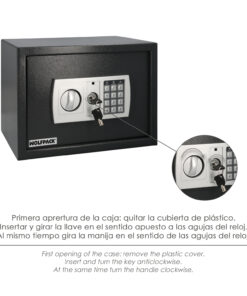 Caja Fuerte Sobreponer Electrica 35x25x25 cm.