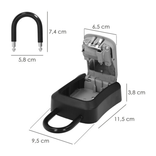 4 Digitos. Caja Llaves