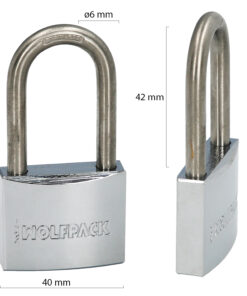 Candado Inoxidable Arco Normal  50mm.