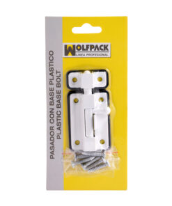 Pasador Wolfpack Base Plástico 50mm Blanco