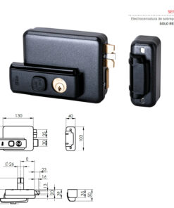 Cerradura Iseo Serie 52N Reversible