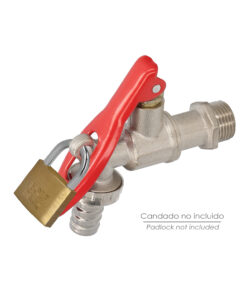 Grifo Con Bloqueo y Conector Manguera