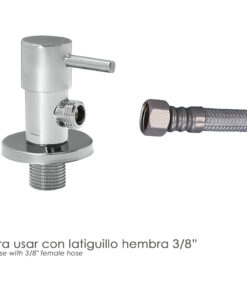 Llave De Escuadra Cerámica 1/2