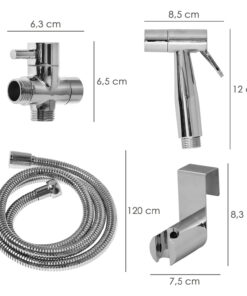 Ducha Bidet WC Con Válvula Cerámica H 1/2