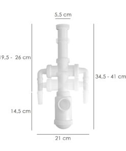 Sifon Botella Extensible 1 1/2