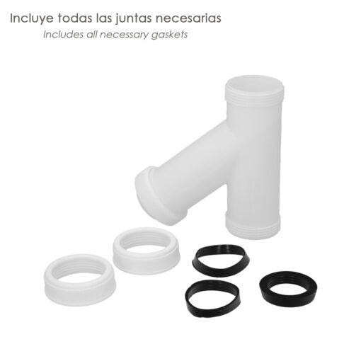 1 1/2" Salida Ø 40 Mm Para Tubos Lisos