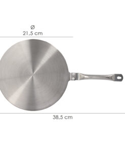 Adaptador Para Induccion / Vitroceramica Ø 21.5 cm. 3 Capas Acero Inoxidable / Aluminio