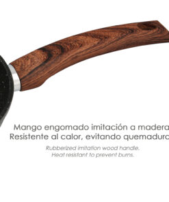 Sarten Honda Aluminio Forjado Antiadherente Ø 28x7