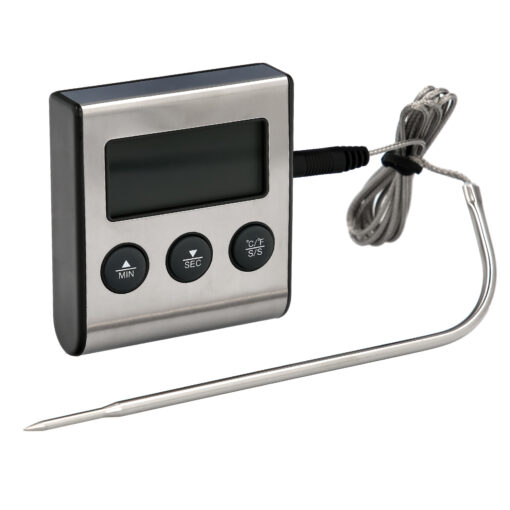 Termometro Digital Cocina Con Sonda Cableada