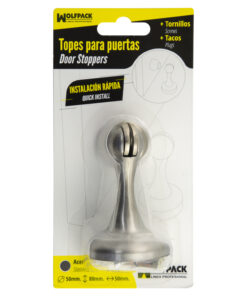 Tope Puerta Retenedor Magnetico Extrafuerte Acero Inoxidable Para Pared y Suelo