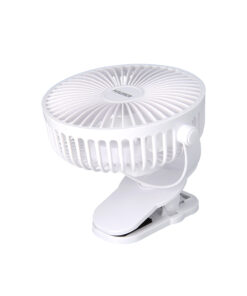 Ventilador Con Clip Sobremesa Ø 15 cm. Recargable