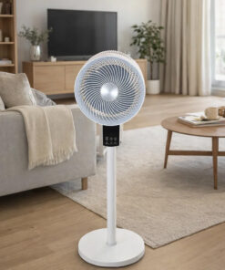 Ventilador Pie 40 Watt. 3 Velocidades Ø 25 cm. Con Mando