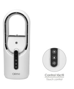 Ventilador Sobremesa Bateria Sin Aspas