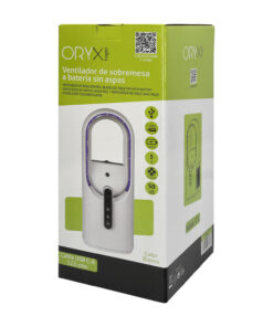 Ventilador Sobremesa Bateria Sin Aspas