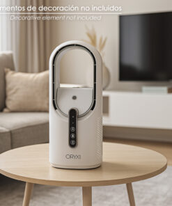 Ventilador Sobremesa Bateria Sin Aspas