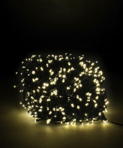 Guirnalda Luces Navidad 500 Leds Color Blanco Calido. Luz Navidad Interiores y Exteriores Ip44