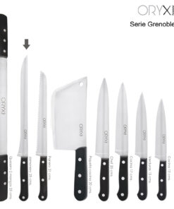 Cuchillo Grenoble Jamonero Hoja Acero Inoxidable 25 cm. Negro