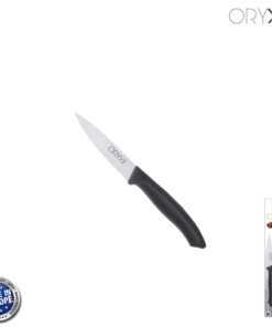 Cuchillo Nuuk Mondador Hoja Acero Inoxidable 9 cm. Negro (Blister 3 Piezas)