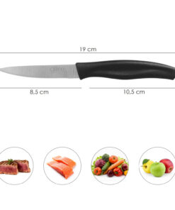 Cuchillo Nuuk Mondador Hoja Acero Inoxidable 9 cm. Negro (1 Unidad)