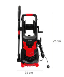 Hidrolimpiadora Alta Presión 180 Bares 2.400 Watt. Con Accesorios 390 Litros / Hora. Limpiadora de Agua Con Deposito Detergente