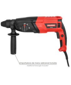 Martillo Perforador SDS PLUS 900 Watt. Con Accesorios y Maletin