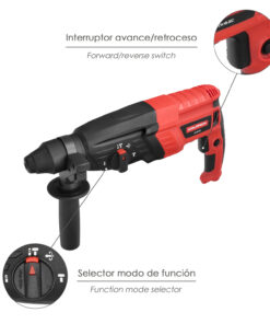 Martillo Perforador SDS PLUS 900 Watt. Con Accesorios y Maletin