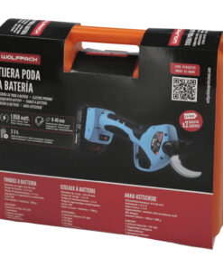 Tijeras Podar A Bateria 21 Volt. Con 2 Baterias 2 A/h Mango Engomado