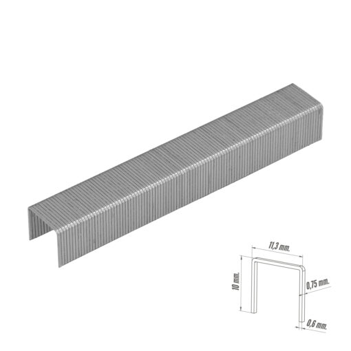 4 mm. Caja 1.000 Piezas. Grapas Tipo 53. Grapas Grapadora