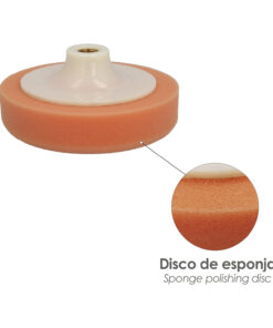 Disco Pulidor Esponja M-14  125mm.