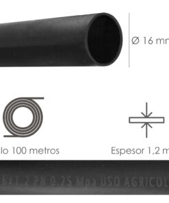 2 mm. Uso Agricola 100 Metros