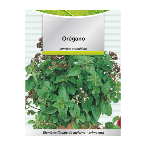 Semillas Aromaticas Oregano (0.3 gramos) Horticultura