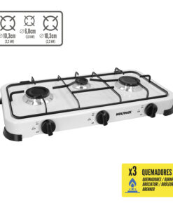 Cocina Gas 3 Fuegos Potencia 5
