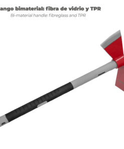 Alcotana 811/ 500 Gramos (Poda) Mango Fibra Vidrio