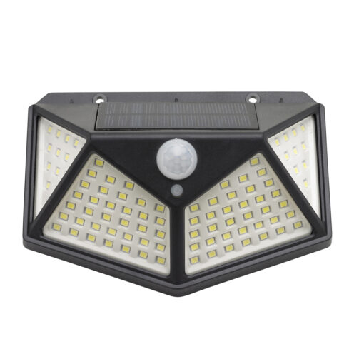 Aplique Solar Led Con Sensor De Luz y De Movimiento 270 Lumenes Ip4x Foco Led A Bateria