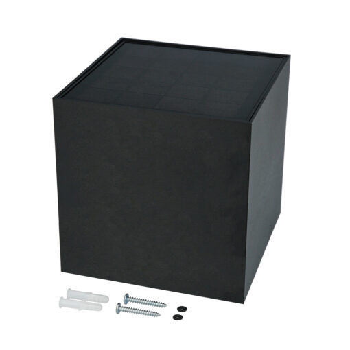 Aplique Solar Led 800 Lumenes Con Detector Movimiento / Crepuscular Protección IP65