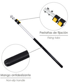 Pertiga Aluminio Para Serrucho 08260987 1+1+1 metros.